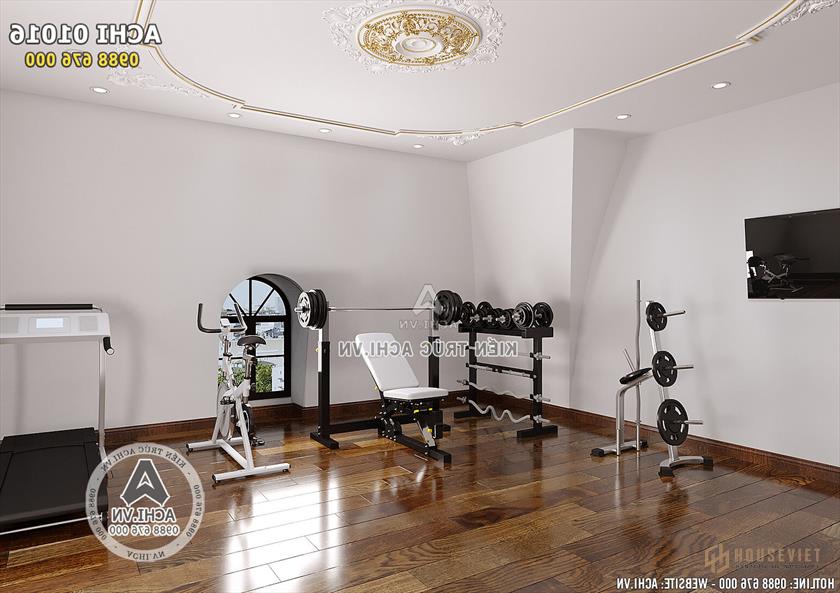 Hình ảnh: Thiết kế bên trong phòng tập không khác gì những phòng tập bên ngoài - ACHI 01016