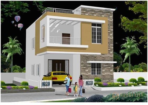 Mẫu biệt thự với chi phí xây dựng thấp