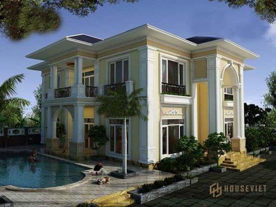 Biệt thự Vuông 2 Tầng |  20+ Mẫu Biệt Thự Vuông Đẹp Nhất Hiện Nay