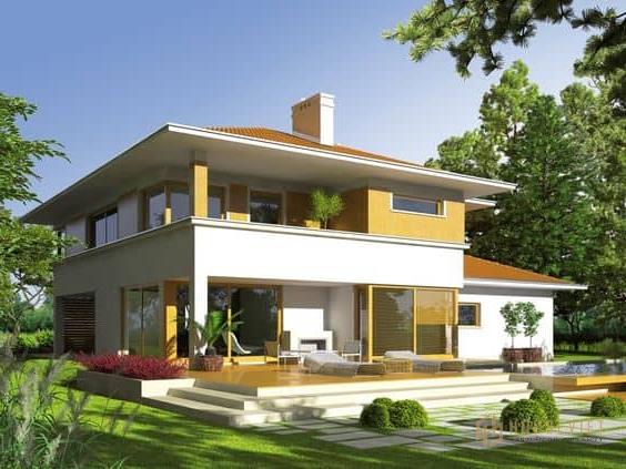 Biệt thự Vuông 2 Tầng |  20+ Mẫu Biệt Thự Vuông Đẹp Nhất Hiện Nay