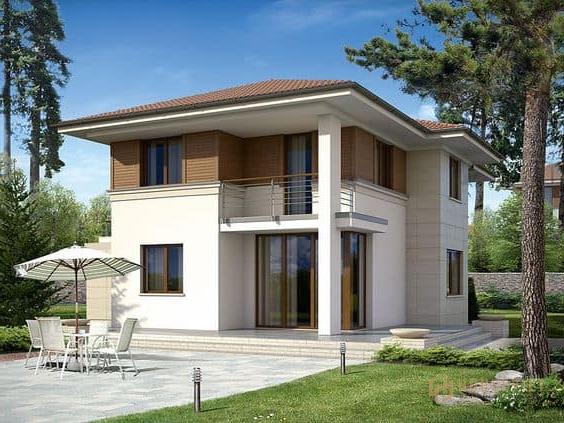 Biệt thự Vuông 2 Tầng |  20+ Mẫu Biệt Thự Vuông Đẹp Nhất Hiện Nay