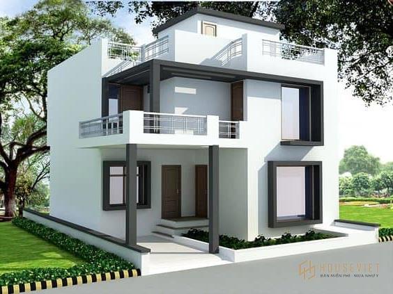 Biệt thự Vuông 2 Tầng |  20+ Mẫu Biệt Thự Vuông Đẹp Nhất Hiện Nay