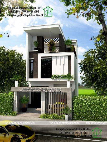 Nhà phố 3 tầng mặt tiền 7m 2