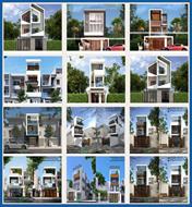 Mẫu thiết kế nhà phố 3 tầng đẹp từ 1-1,5 tỷ đồng