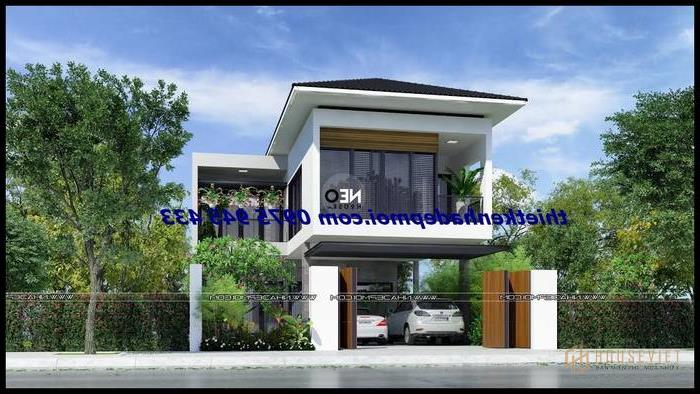 mau biet thu 1 cây thu 1 lau sàn mới trên 100m2