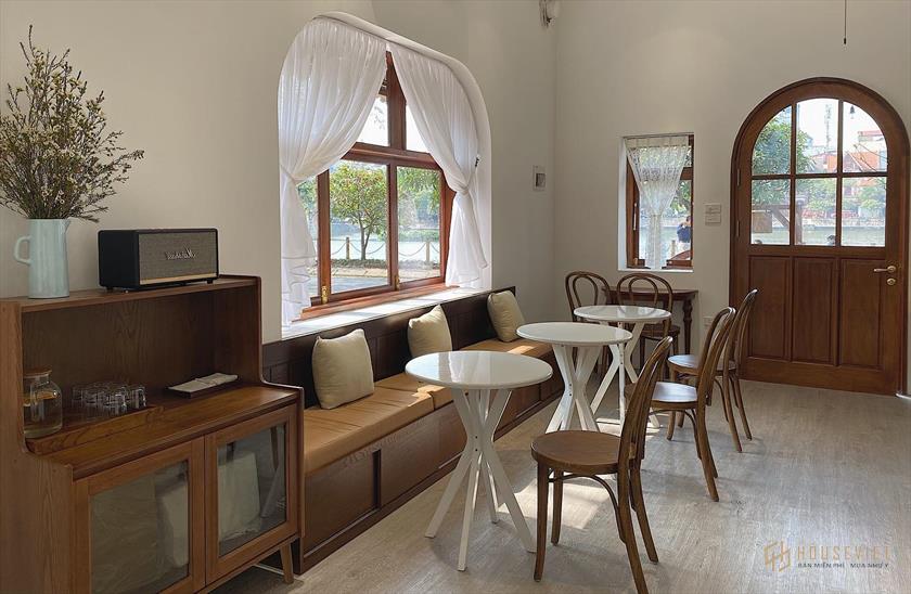 Phong cách hiện đại mang đến một làn gió mới trong thiết kế quán cafe