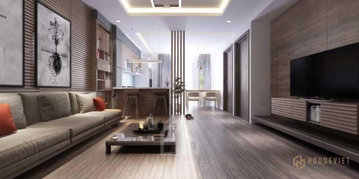 Quy tắc thiết kế nội thất chung cư 80m2