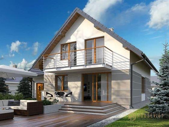 Biệt Thự Mini 2 Tầng 60m2 4 Phòng Ngủ Ở Miền Quê Đẹp