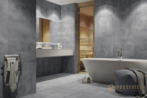 Sơn hiệu ứng bê tông là lựa chọn hoàn hảo để trang trí nội thất phong cách đương đại.