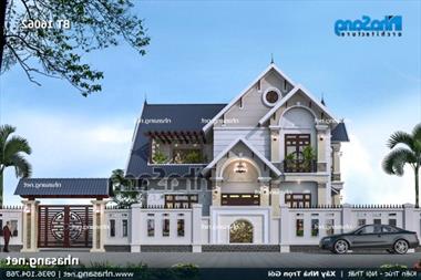 Tuyển chọn mẫu nhà biệt thự mái lệch đẹp nhất 2020