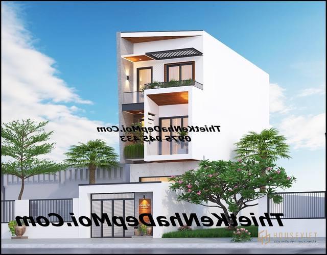 Thiết kế nhà lệch tầng 4x12