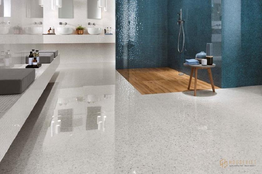 Terrazzo ngày càng được sử dụng nhiều trong các công trình nhà ở 