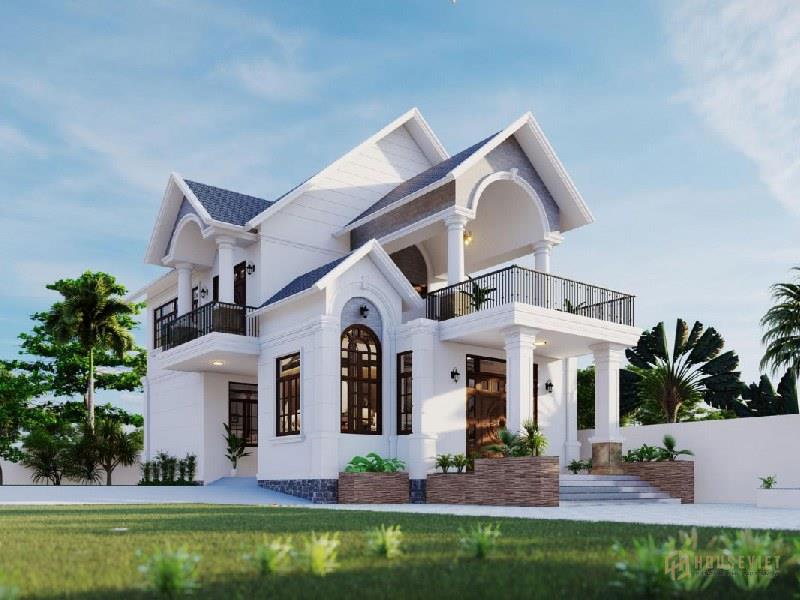 Gợi ý 8 mẫu thiết kế biệt thự 8x12 độc đáo và ấn tượng