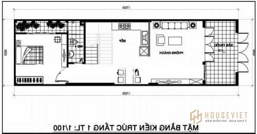 Nhà Ống 2 Tầng 1 tum 3 Phòng Ngủ Vừa Thoải Mái Vừa Thoải Mái