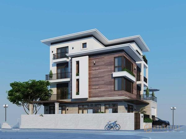 Nhà phố 2 tầng 2 mặt tiền.