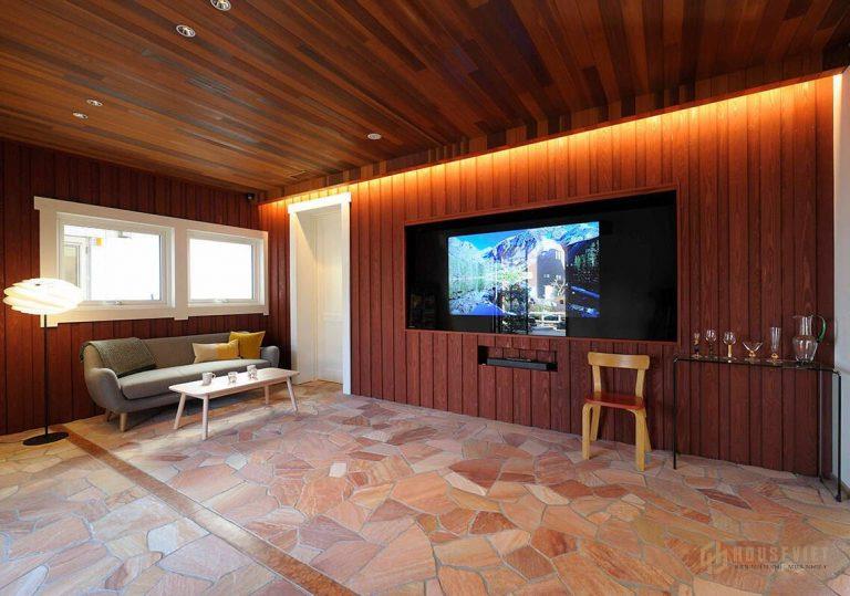 Khu vực tiếp khách trên tầng 2