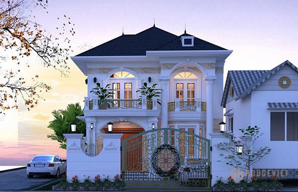 Ánh sáng được phản chiếu qua ổ cửa kính mang đến không gian thống thoáng, dễ chịu