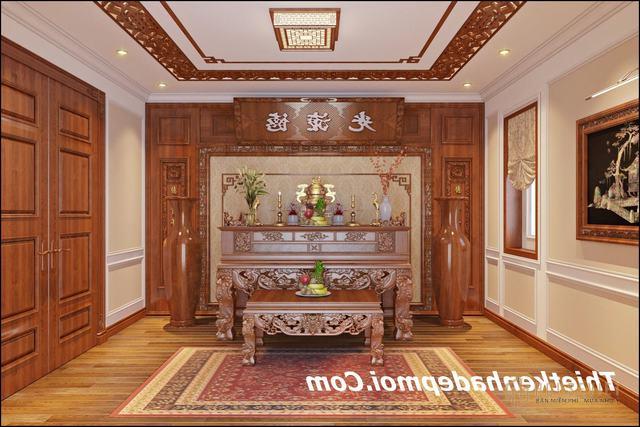 Thiết kế nội thất nhà đẹp 2020 cho phòng thờ