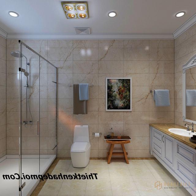 Thiết kế nhà vệ sinh 5m2 đẹp