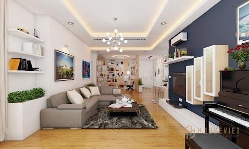 Thiết kế nội thất chung cư 78m2