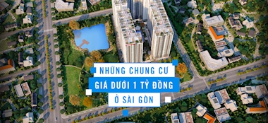 Các căn hộ dưới 1 tỷ đồng tại TP.HCM