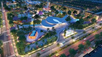 Gem Sky World - Biểu tượng kiến trúc mới của "thành phố sân bay"