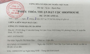 Truy nã giám đốc lừa bán shophouse tại dự án D’Capitale Trần Duy Hưng