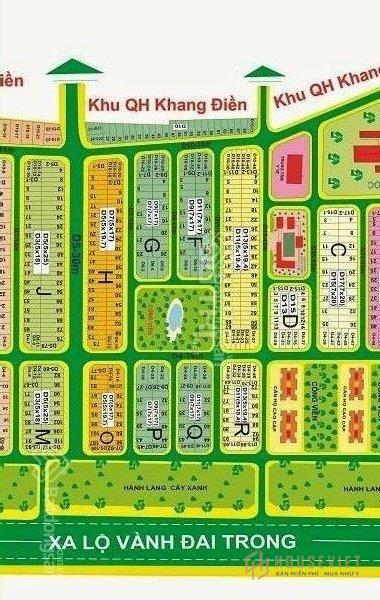 Cần bán Lô đất biệt thự tại khu Khang Điền 200m2, hướng Đông Nam