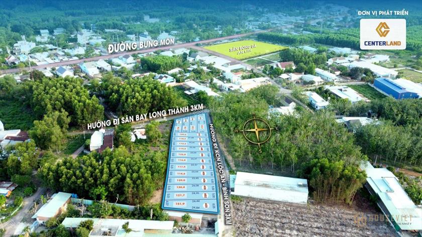 CHINH CHỦ BÁN ĐẤT FULL THỔ CƯ ĐƯỜNG LỚN XÃ LỘC AN