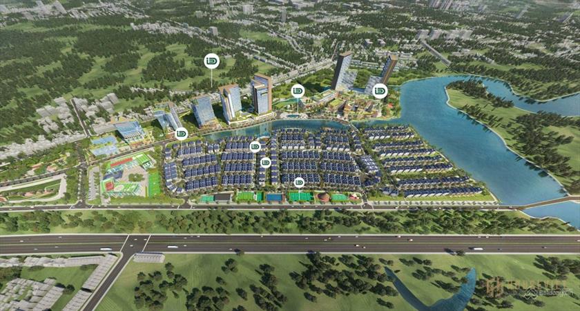 Biệt thự, nhà phố view sông - khu đô thị sinh thái bên sông đạt chuẩn