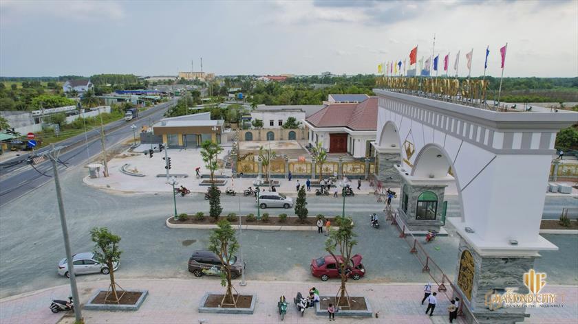 Tiến độ dự án và hình ảnh thực tế The DIAMOND CITY Long An mới nhất