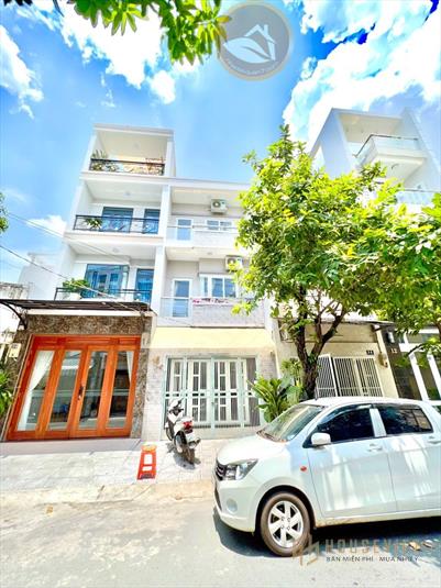 CHO THUÊ - NHÀ 2 LẦU, ST MẶT TIỀN ĐƯỜNG SỐ CHỢ TÂN MỸ, Q7