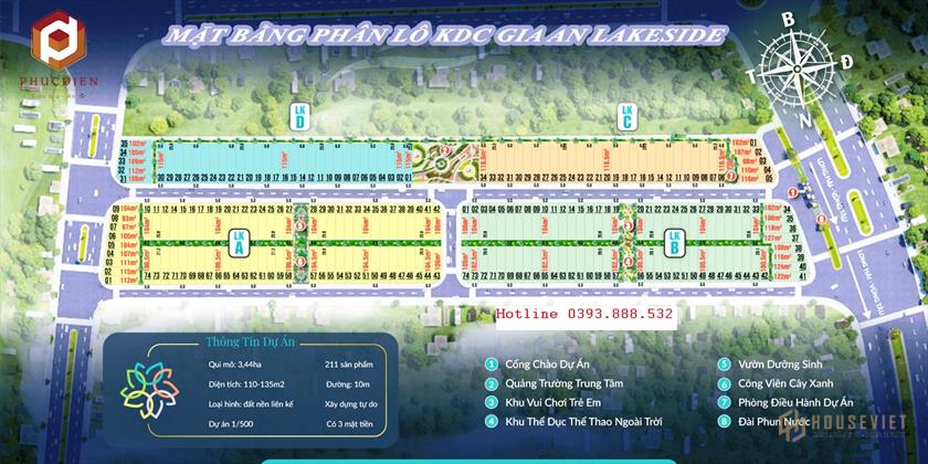 Sinh lời cuối năm với Gia An Lakeside, dự án chính quy 1/500 đầu tiên