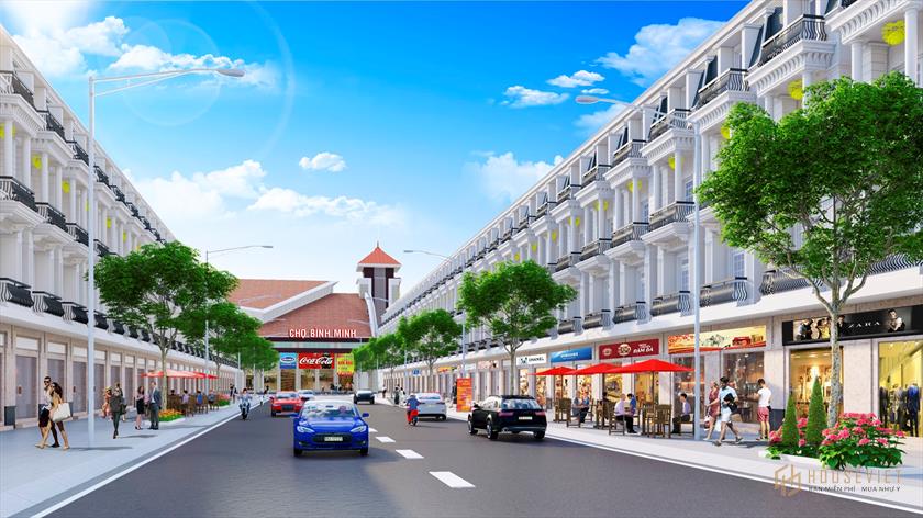 Bán nhà phố góc 2 mặt tiền đường Chợ Bình Minh, số lượng có hạn