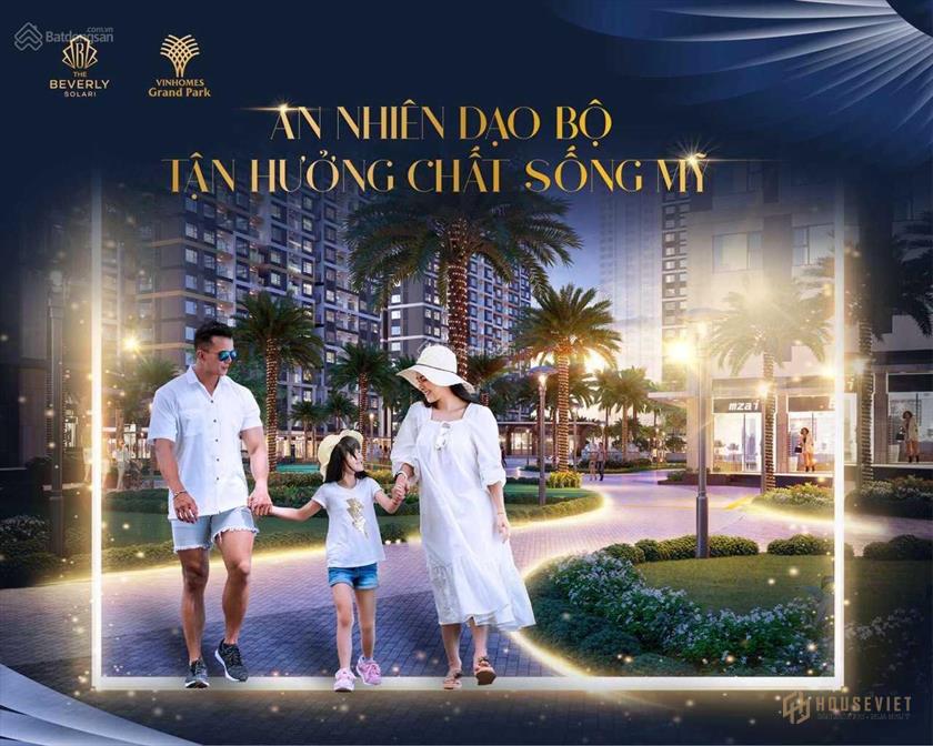 MỞ BÁN CĂN HỘ BEVERLY SOLARI VINHOMES GRAND PARK 1PN 2.1 TỶ, 2PN
