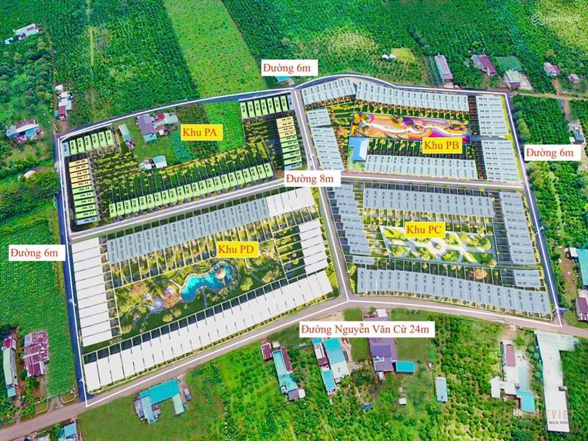 Đất mặt tiền 24m, đón đầu cao tốc Panamera - hỗ trợ vay 50% VIB