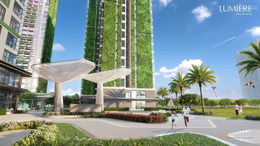 ĐỘC BẢN VƯỜN TREO BABYLON TẠI VINHOME Q9, LUMIERE BOULEVARD