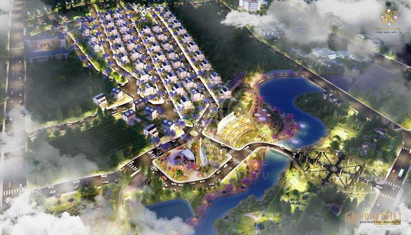 KHU BIỆT THỰ NGHỈ DƯỠNG TẠI BẢO LỘC, VIEW ĐỒI SÔNG, TRUNG TÂM BẢO LỘC