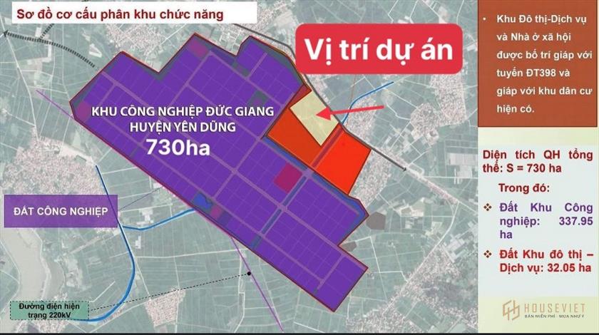 Bán đất nền dự án Khu đô thị mới Đức Giang
