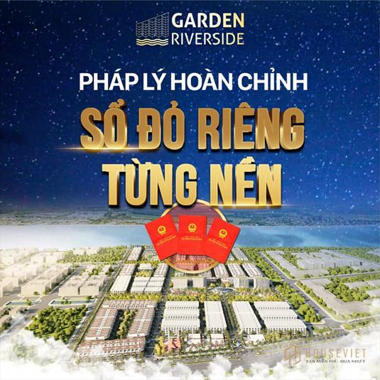 10 suất nội bộ dự án Garden Riverside liền kề Bình Chánh giá chủ đầu t