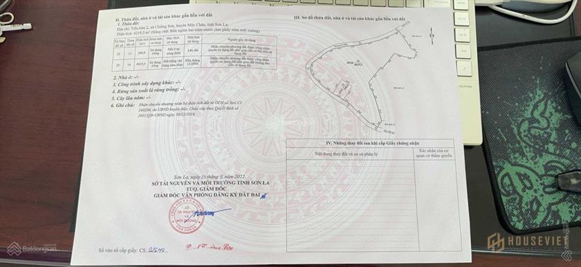 Bán mảnh đất Chiềng Sơn, Mộc Châu, Sơn La