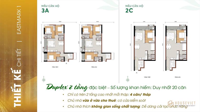 Số lượng giới hạn, shophouse khối đế khu đô thị ven sông MT EastMark C
