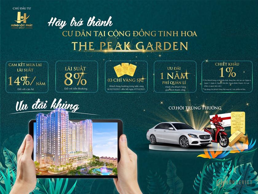 The Peak Garden - Căn hộ chăm sóc sức khoẻ duy nhất tại Nam Sài Gòn