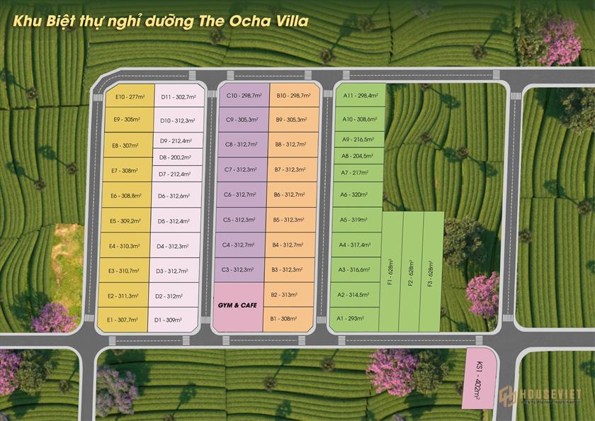 Đất nền The Ocha Villa, cơ hội vàng để sở hữu ngay giai đoạn 1