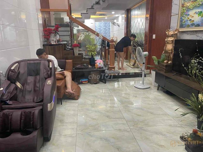 Nhà siêu đẹp Hẻm 6m Nguyễn Duy Cung, 4 tầng 4PN