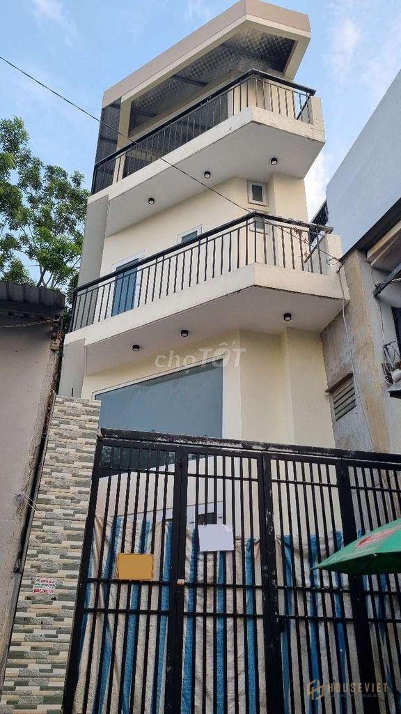 Nhà Góc 2 mặt tiền Hẻm xe hơi Lê Đức Thọ, 3 tầng, 10.5 triệu