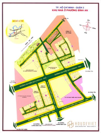 Bán nhiều lô đất Thủ Đức House đường 38 - Trần Não Quận 2