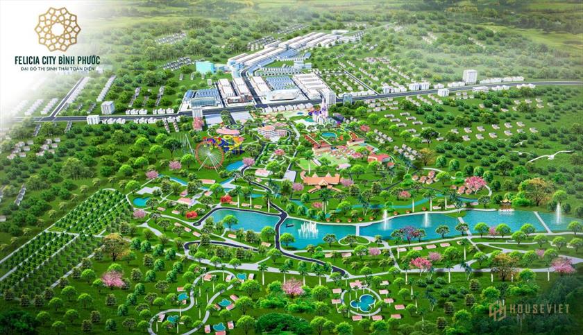 Bán đất nền khu dân cư Felicia City Bình Phước