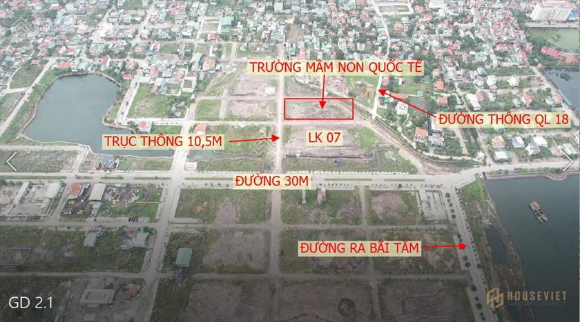 Cần bán gấp đất LK 100m2 Quảng Hồng giá thấp hơn xung quanh 200tr