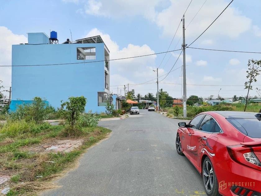 Bán đất thổ cư Long An giá rẻ , mặt tiền QL50 , Sổ sẵn , 5*20